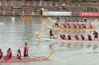 運動競賽、精密計時 龍舟賽 鹿港